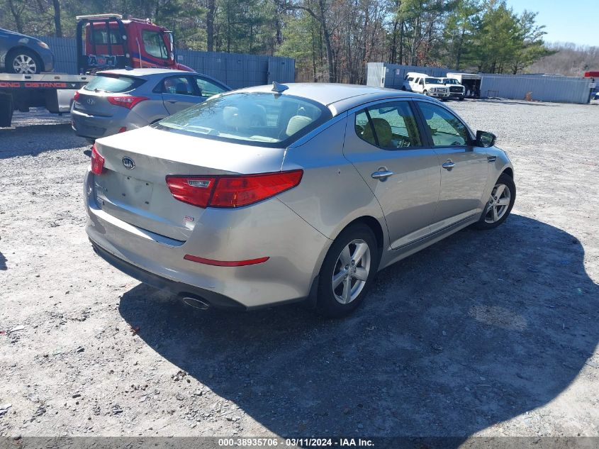 2015 Kia Optima Lx VIN: KNAGM4A77F5584539 Lot: 38935706