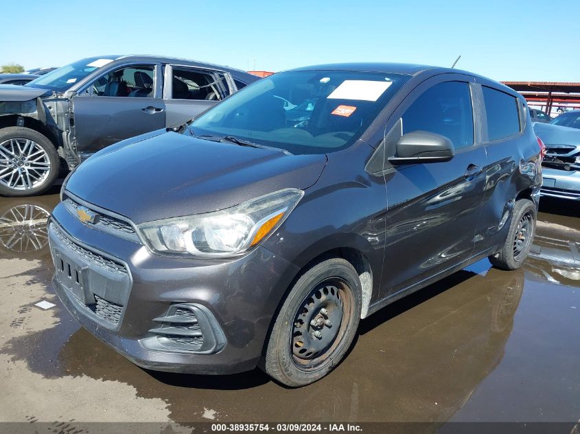 2016 CHEVROLET SPARK VIN: KL8CB6SA6GC629845