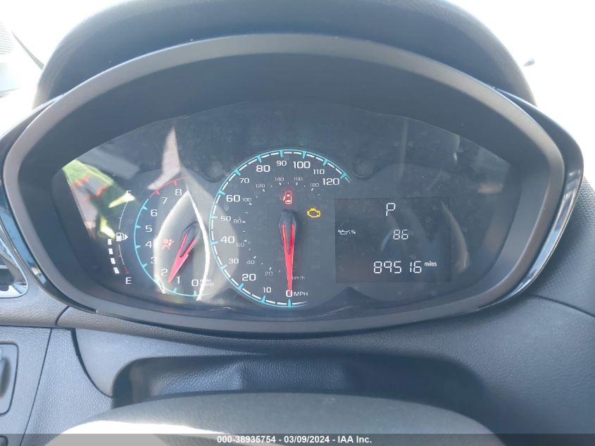 2016 CHEVROLET SPARK VIN: KL8CB6SA6GC629845