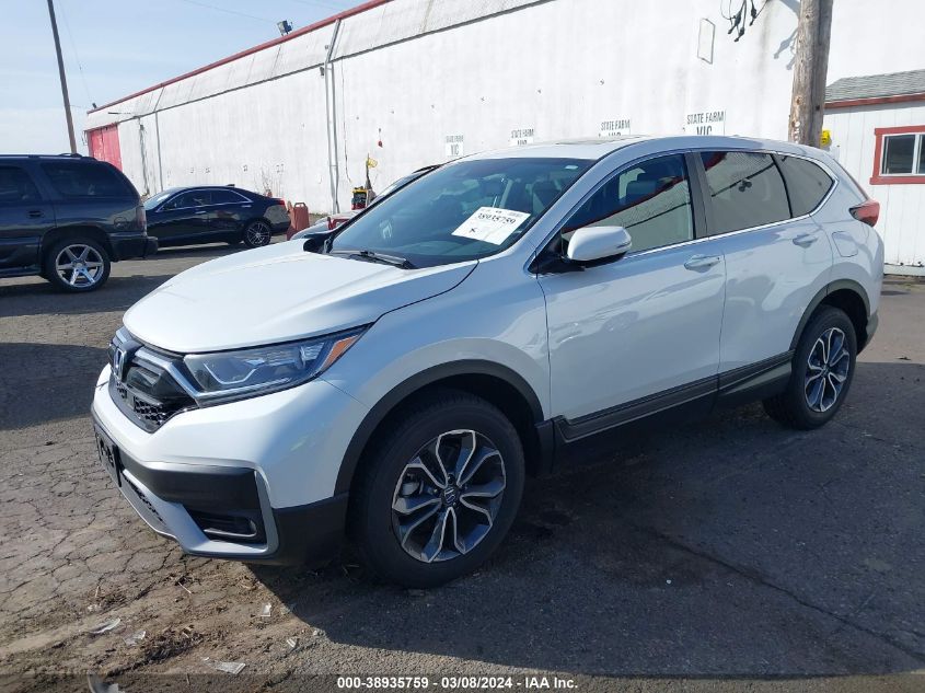 2022 HONDA CR-V AWD EX-L - 7FARW2H83NE006402