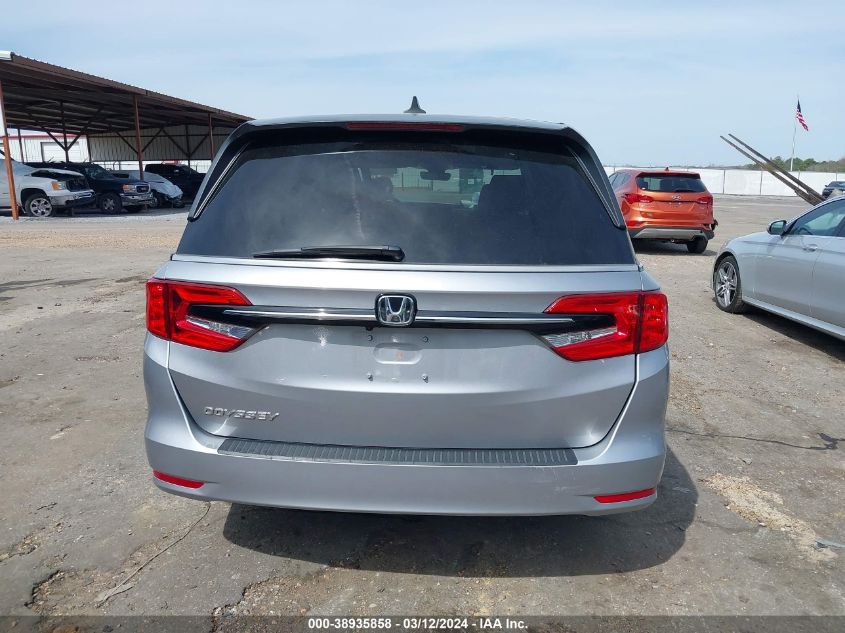 2022 Honda Odyssey Ex-L VIN: 5FNRL6H74NB041498 Lot: 38935858