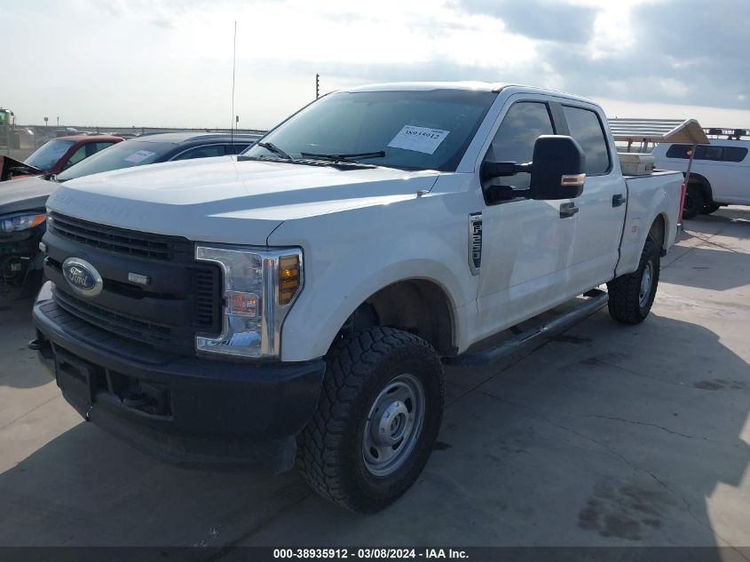 2019 Ford F-250 Xl VIN: 1FT7W2B65KED40969 Lot: 38935912