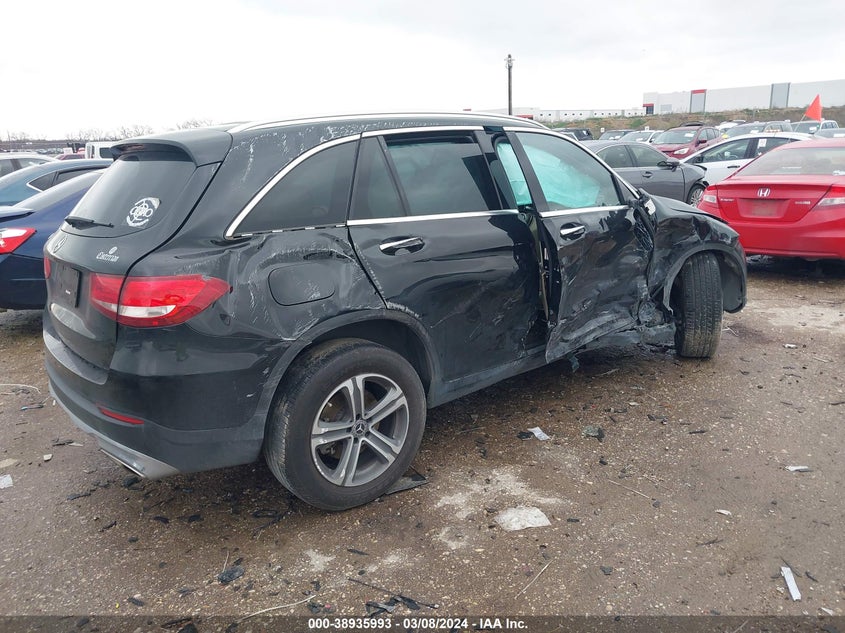 2018 MERCEDES-BENZ GLC-CLASS VIN: WDC0G4JB9JV034245