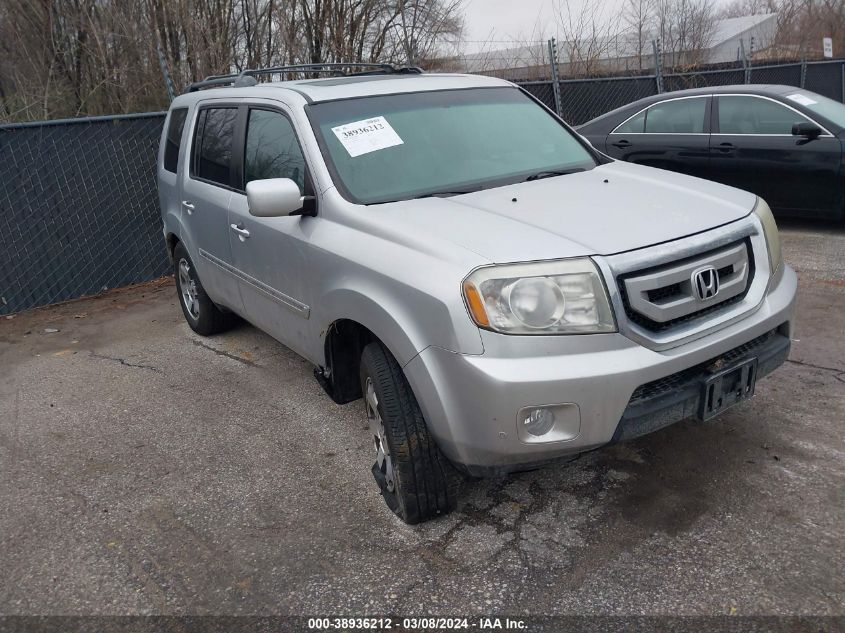 2011 Honda Pilot Touring VIN: 5FNYF4H94BB090771 Lot: 38936212