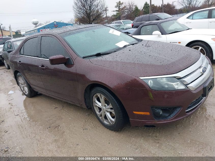 2012 Ford Fusion Se VIN: 3FAHP0HA7CR142819 Lot: 38936474