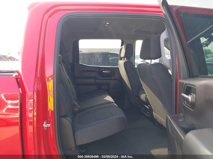 VIN 3GCPWBEK0MG356372 2021 CHEVROLET SILVERADO 1500 2WD  SHORT BED CUSTOM