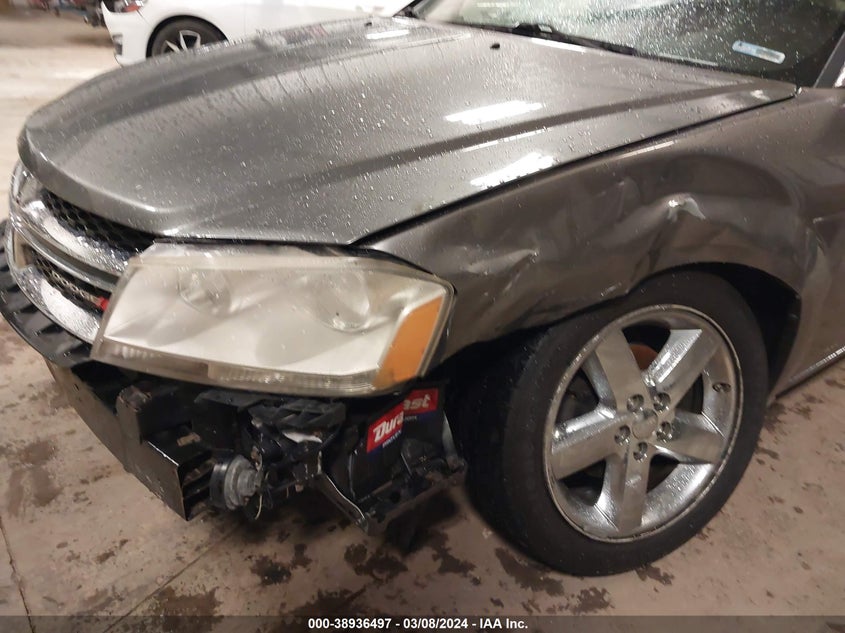 2013 DODGE AVENGER SE - 1C3CDZAB6DN565338