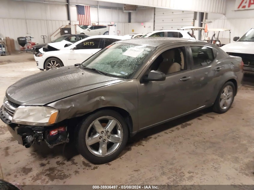 2013 DODGE AVENGER SE - 1C3CDZAB6DN565338
