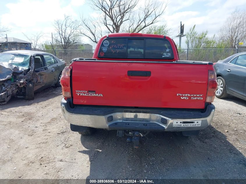 2008 Toyota Tacoma Prerunner V6 VIN: 3TMJU62N78M068714 Lot: 38936506