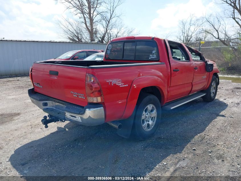 2008 Toyota Tacoma Prerunner V6 VIN: 3TMJU62N78M068714 Lot: 38936506