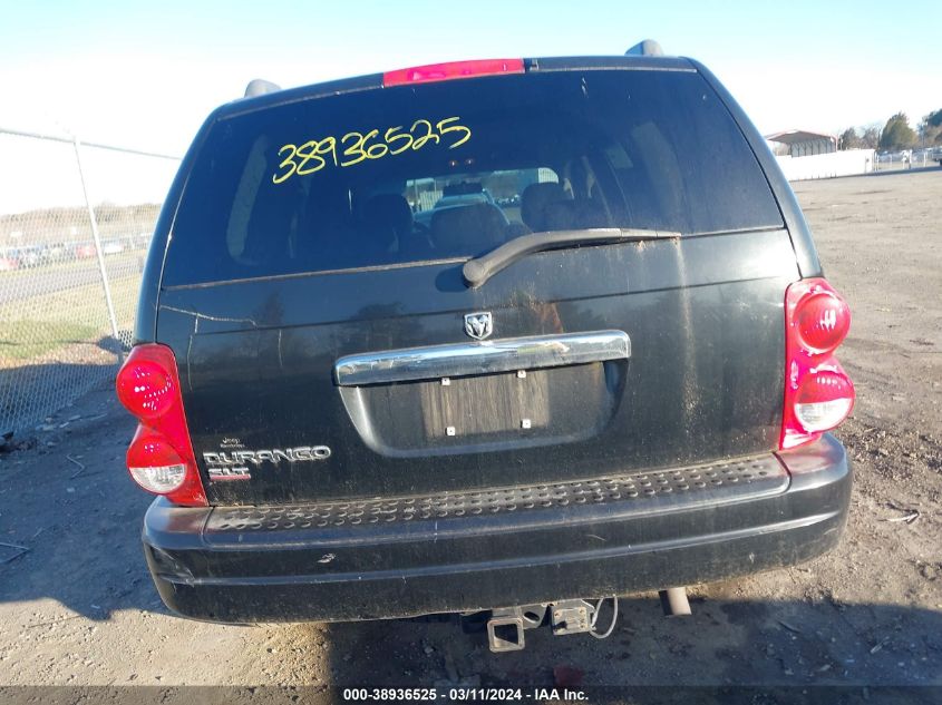 2006 Dodge Durango Slt VIN: 1D4HB48N56F102939 Lot: 38936525