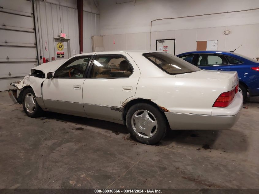 1999 Lexus Ls 400 VIN: JT8BH28F0X0143478 Lot: 38936566