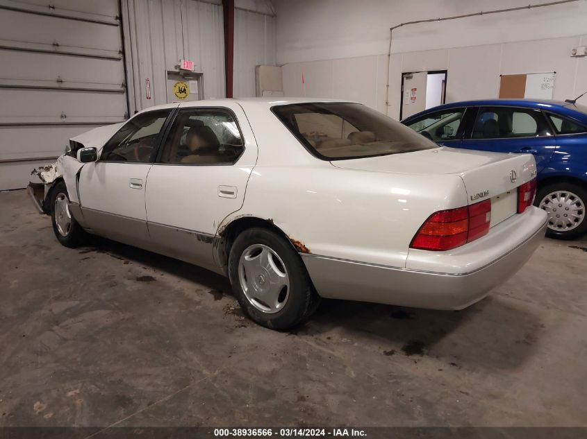 1999 Lexus Ls 400 VIN: JT8BH28F0X0143478 Lot: 38936566