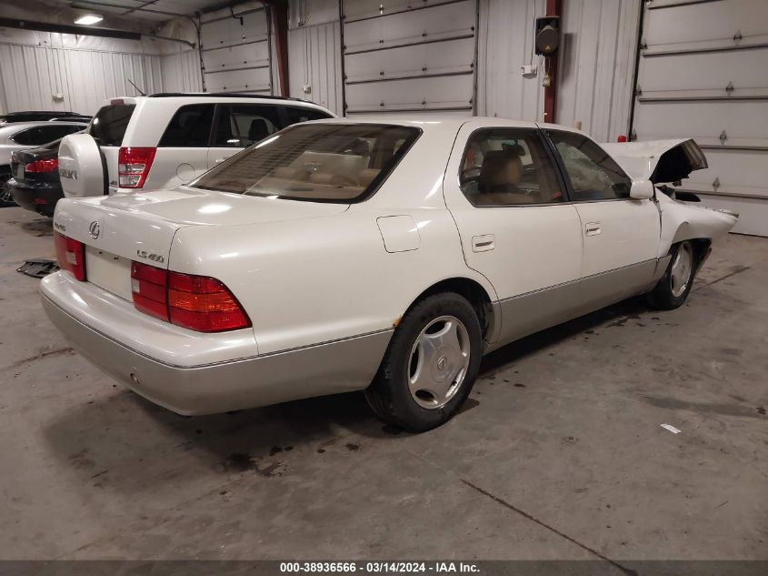 1999 Lexus Ls 400 VIN: JT8BH28F0X0143478 Lot: 38936566