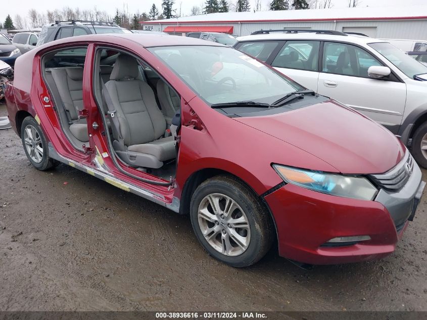 2010 Honda Insight Ex VIN: JHMZE2H72AS024620 Lot: 38936616