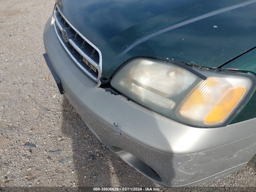 2002 Subaru Outback H6-3.0 L.l. Bean Edition VIN: 4S3BH806927622093 Lot: 38936626