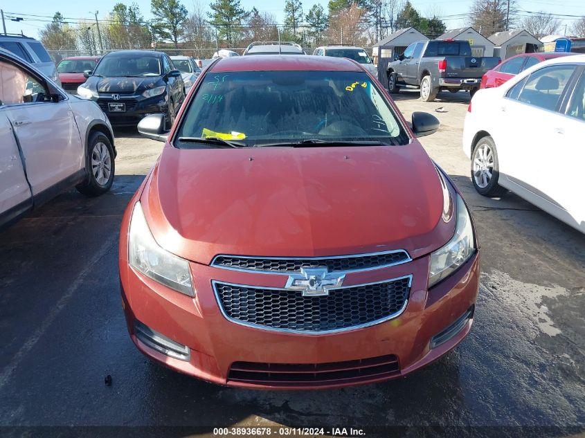 2012 Chevrolet Cruze Ls VIN: 1G1PC5SH2C7311486 Lot: 38936678