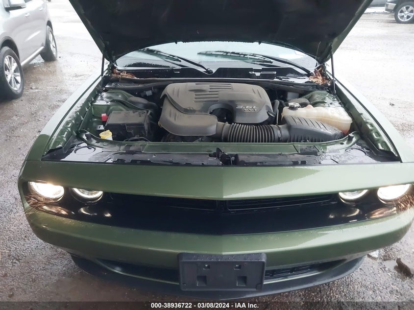 VIN 2C3CDZAGXNH108618 2022 DODGE CHALLENGER SXT