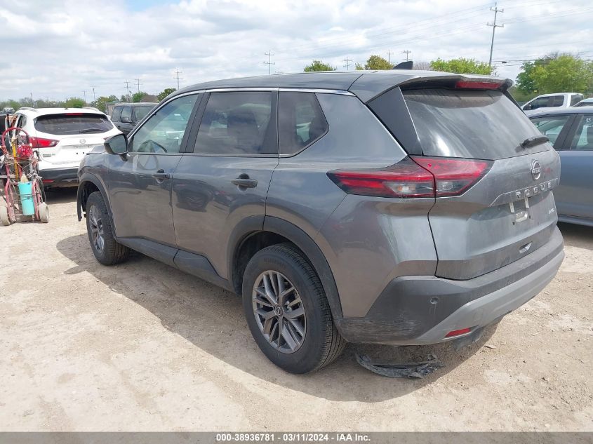 2023 Nissan Rogue S Intelligent Awd VIN: 5N1BT3AB4PC901314 Lot: 38936781