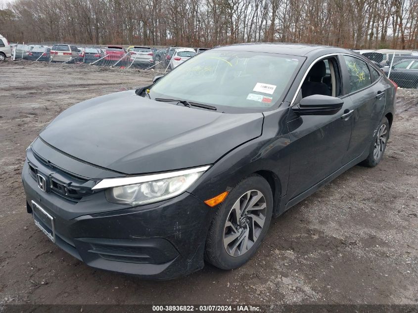 2018 Honda Civic Ex VIN: 2HGFC2F72JH537937 Lot: 38936822