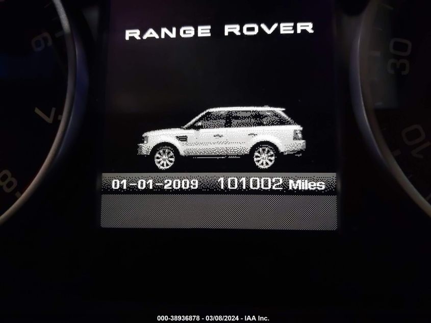 2010 Land Rover Range Rover Sport Hse VIN: SALSF2D44AA223050 Lot: 38936878