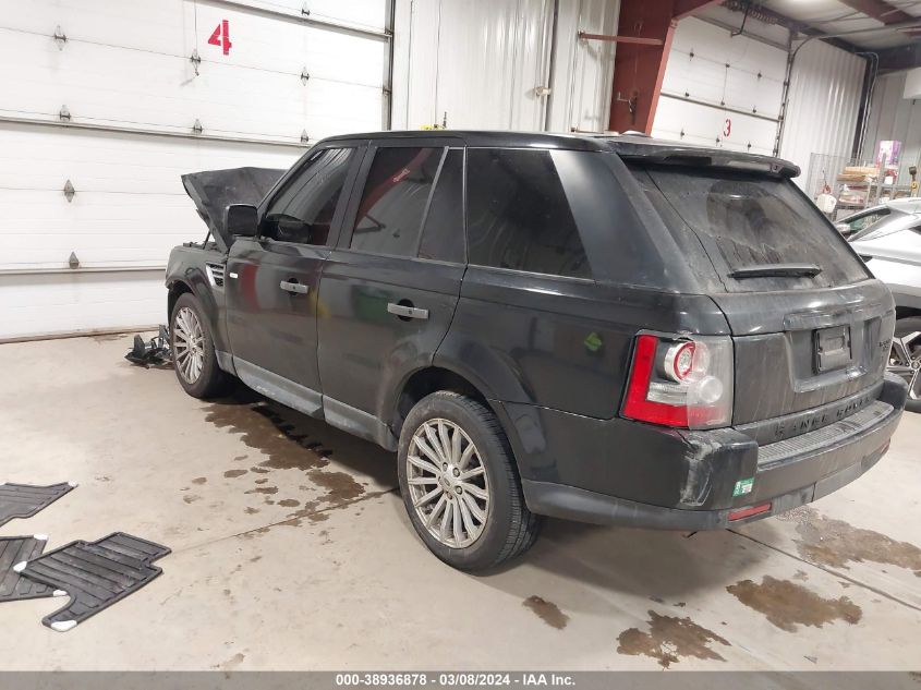 2010 Land Rover Range Rover Sport Hse VIN: SALSF2D44AA223050 Lot: 38936878