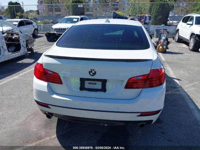 2015 BMW 535I VIN: WBA5B1C52FD922295 Lot: 38936976