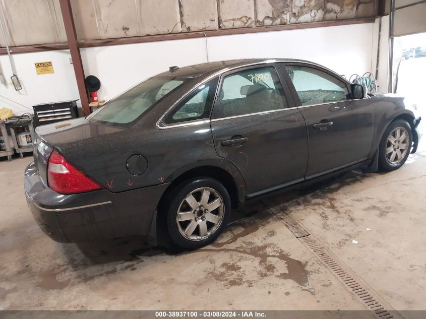 2007 Ford Five Hundred Sel VIN: 1FAHP24107G102807 Lot: 38937100