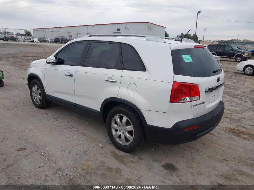 2012 Kia Sorento Lx VIN: 5XYKT3A6XCG298298 Lot: 38937148