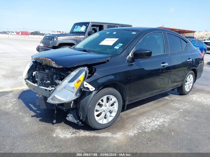 2017 Nissan Versa 1.6 Sv VIN: 3N1CN7AP1HL804554 Lot: 38937188