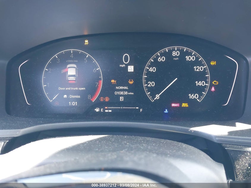 VIN 2HGFE2F50PH546847 2023 HONDA CIVIC SPORT
