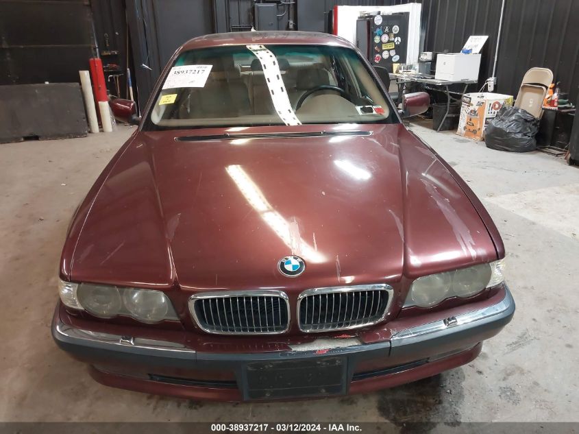 WBAGH8340YDP08318 2000 BMW 740Il