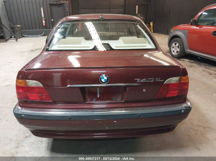 WBAGH8340YDP08318 2000 BMW 740Il