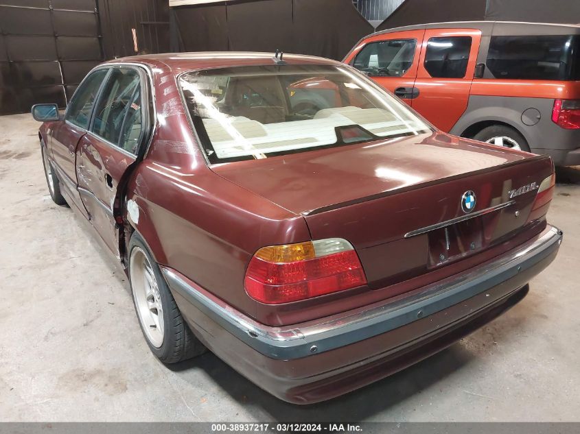 WBAGH8340YDP08318 2000 BMW 740Il