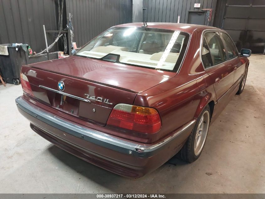 WBAGH8340YDP08318 2000 BMW 740Il