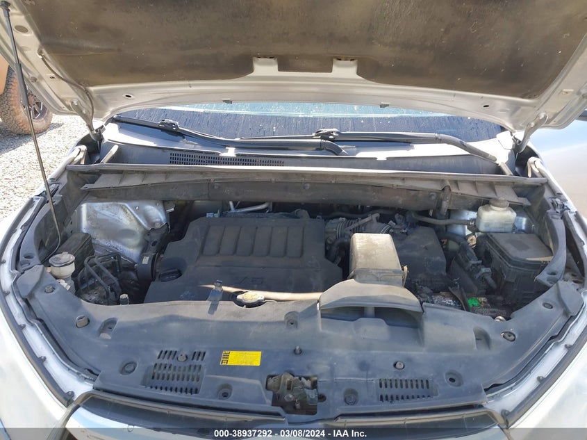 2015 TOYOTA HIGHLANDER XLE - 5TDJKRFH4FS089884