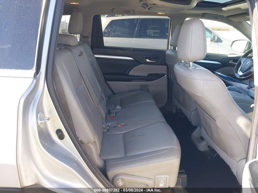 2015 TOYOTA HIGHLANDER XLE - 5TDJKRFH4FS089884