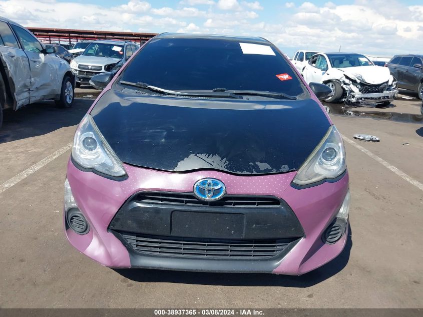 2015 Toyota Prius C Two VIN: JTDKDTB37F1577570 Lot: 38937365