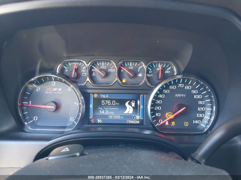 2014 CHEVROLET SILVERADO 1500 2LZ - 3GCPCSEC9EG244771