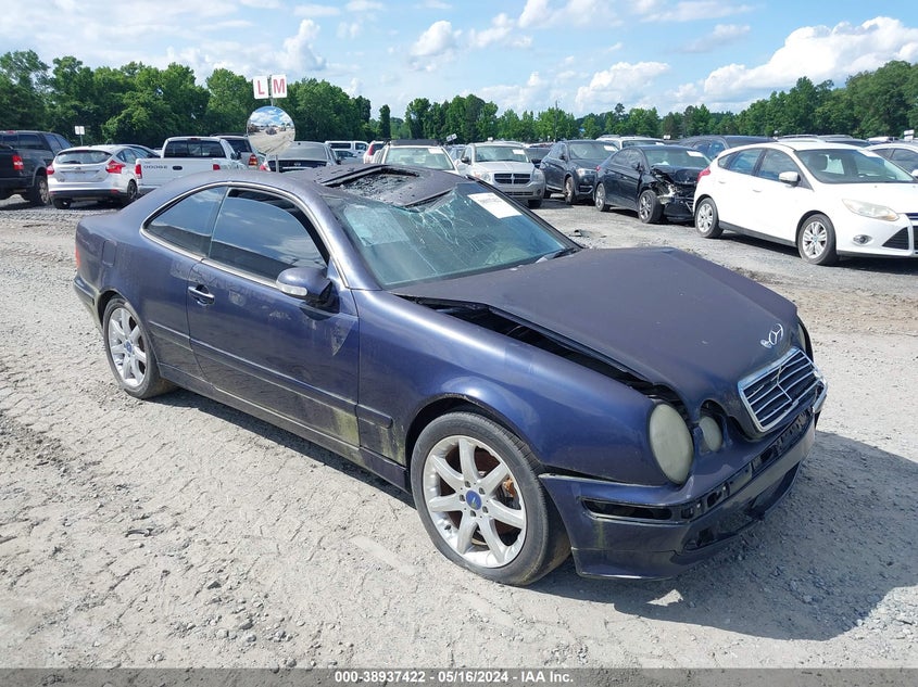 2002 Mercedes-Benz Clk-Class Base (A5) VIN: WDBLJ65G02T123414 Lot: 38937422