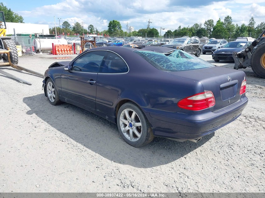 2002 Mercedes-Benz Clk-Class Base (A5) VIN: WDBLJ65G02T123414 Lot: 38937422