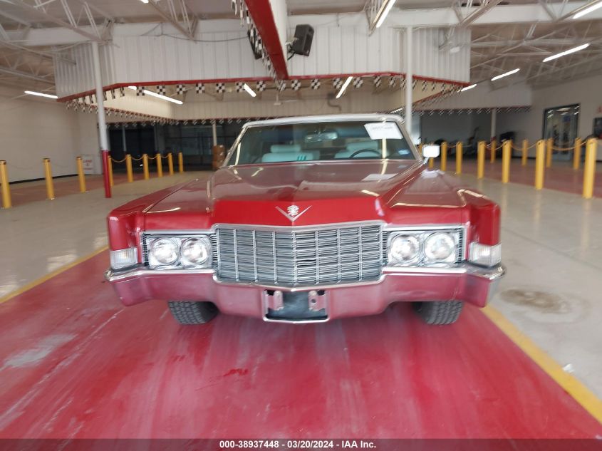 1969 Cadillac Deville VIN: F9192067 Lot: 38937448