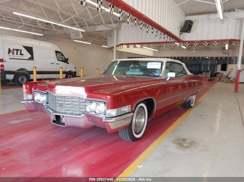 1969 Cadillac Deville VIN: F9192067 Lot: 38937448