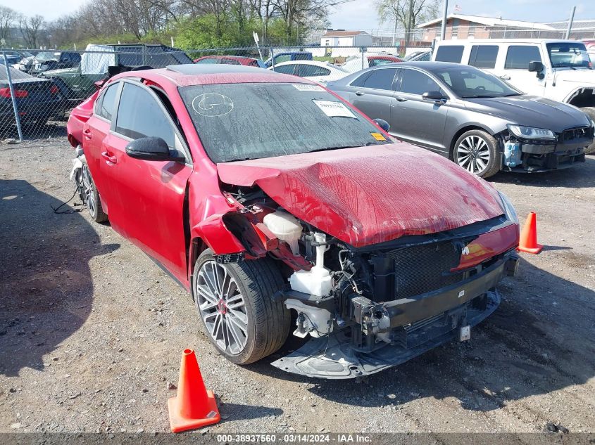 2023 Kia Forte Gt VIN: 3KPF44AC3PE534187 Lot: 38937560