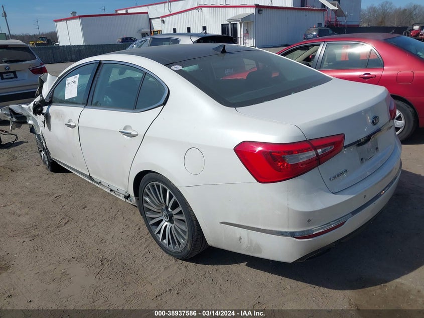 2014 Kia Cadenza Premium VIN: KNALN4D70E5121454 Lot: 38937586