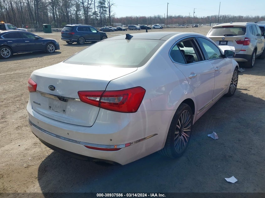 2014 Kia Cadenza Premium VIN: KNALN4D70E5121454 Lot: 38937586