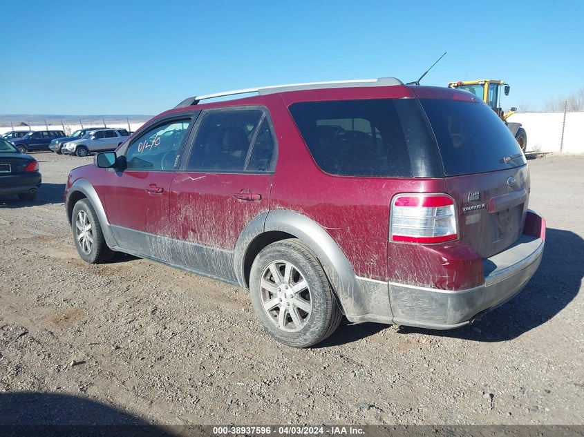 2008 Ford Taurus X Sel VIN: 1FMDK05W58GA26729 Lot: 38937596