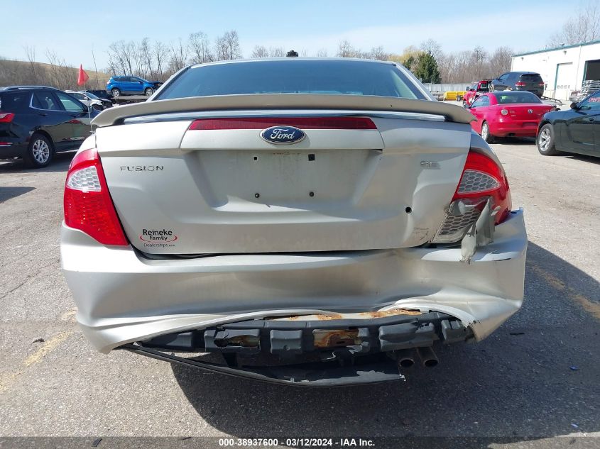 2010 Ford Fusion Se VIN: 3FAHP0HA9AR370897 Lot: 38937600