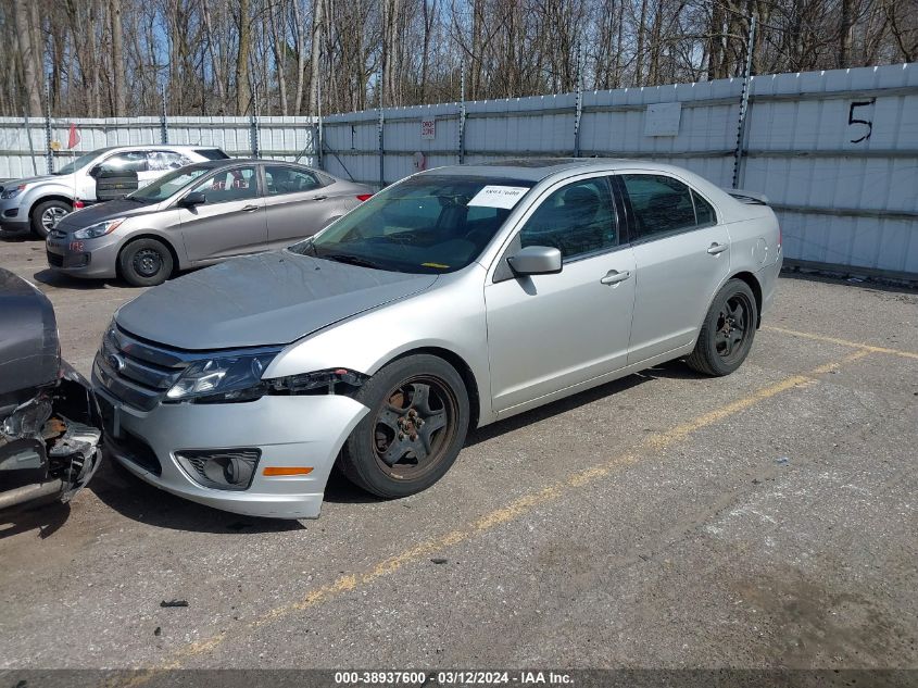 2010 Ford Fusion Se VIN: 3FAHP0HA9AR370897 Lot: 38937600