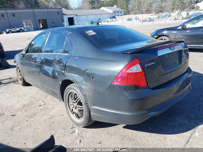 2012 Ford Fusion Sel VIN: 3FAHP0JAXCR370422 Lot: 38937807